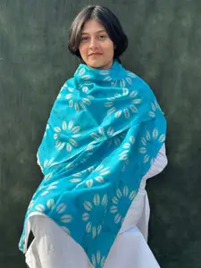 BUTA BUTI Floral Printed Cotton Scarf