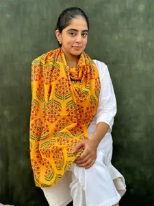 BUTA BUTI Women Floral Printed Cotton Scarf
