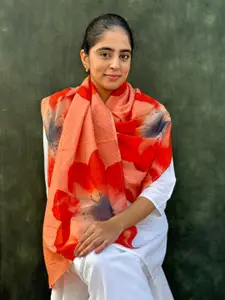 BUTA BUTI Printed Cotton Scarf