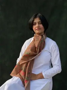 BUTA BUTI Women Ethnic Motifs Printed Cotton Scarf