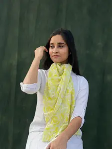 BUTA BUTI Floral Printed Cotton Scarves