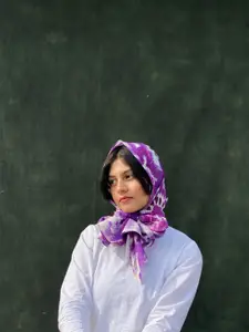 BUTA BUTI Printed Cotton Scarf