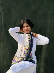 BUTA BUTI Gondh Printed Cotton Scarf