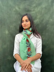 BUTA BUTI Floral Printed Cotton Scarves