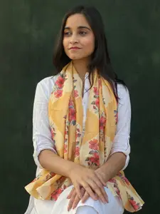 BUTA BUTI Printed Cotton Scarf