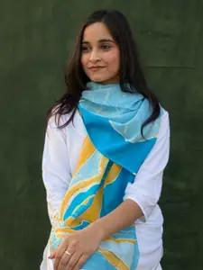 BUTA BUTI Abstract Printed Cotton Scarves