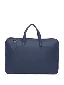 MBOSS Unisex Blue PU Laptop Bag