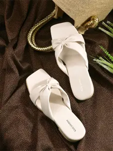 CLOG LONDON Open Toe Block Heels