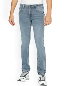 Pepe Jeans Men Heavy Fade Clean Look Vapour Slim Fit Stretchable Jeans