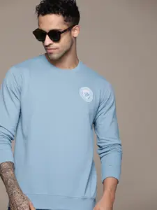 Roadster Men Sweatshirt with Embroidered Detail