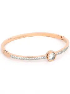 SANTA BARBARA POLO & RACQUET CLUB Rose Gold-Plated Stainless Steel Bracelet