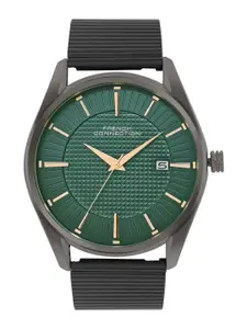 French Connection Men Textured Stainless Steel Analogue Watch FCN056E