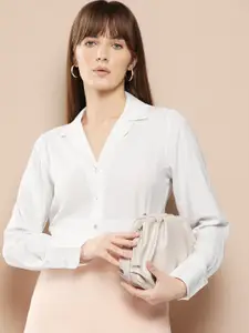 her by invictus Cuban Collar Formal Shirt