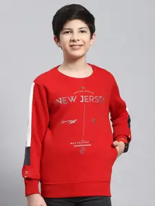 Monte Carlo Boys Printed Pullover Sweatshirt