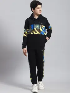 Monte Carlo Boys Graphic Printed Hooded Tracksuit