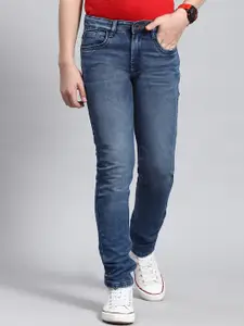 Monte Carlo Boys Slim Fit Light Fade Jeans