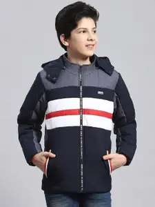 Monte Carlo Boys Striped Lightweight Padded Jacket