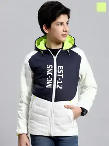 Monte Carlo Boys Colourblocked Reversible Quilted Jacket
