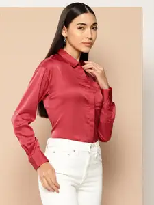 Chemistry Opaque Casual Shirt with Patch Pocket