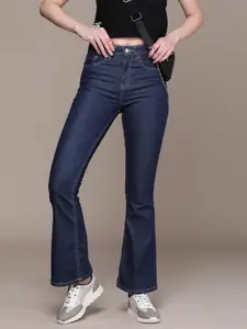 The Roadster Life Co. Women Bootcut High-Rise Stretchable Jeans