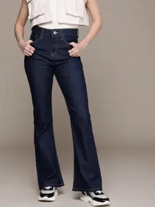The Roadster Life Co. Women Skinny Flared Fit High-Rise Stretchable Jeans