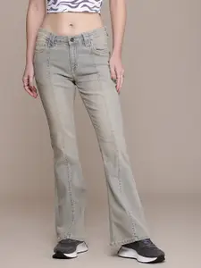 The Roadster Life Co. Women Skinny Fit Heavy Fade Stretchable Jeans