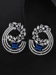 KARATCART Blue Studs Earrings