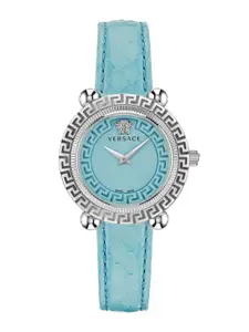 Versace Women Leather Straps Analogue Watch VE6I00123