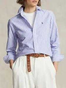 Polo Ralph Lauren Striped Cotton Classic Fit Formal Shirts