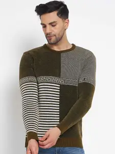 Duke Self Design Long Sleeves Pullover Sweater
