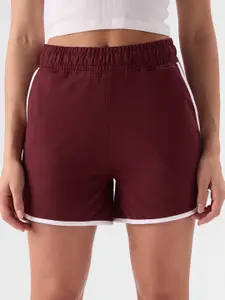 The Souled Store Women Mid-Rise Pure Cotton Shorts