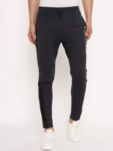 Duke Men Typography Cotton Mid-Rise Track Pants