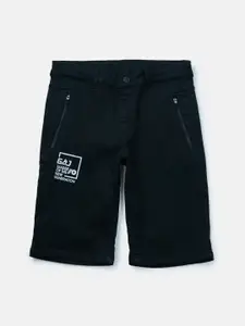 Gini and Jony Boys Mid Rise Cotton Denim Shorts