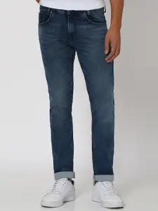 Mufti Men Original Slim Fit Mid Rise Clean Look Stretchable Jeans