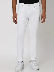 Mufti Men Skinny Fit Mid-Rise Dark Shade Clean Look Stretchable Jeans