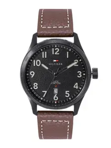 Tommy Hilfiger Men Leather Analogue Watch TH1710560