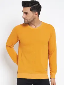 Duke Men Yellow Sweatshirt