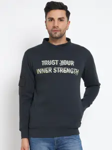 Duke Typography Printed Fleece Sweatshirt