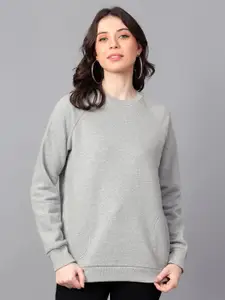 Hencemade Women Grey Sweatshirt