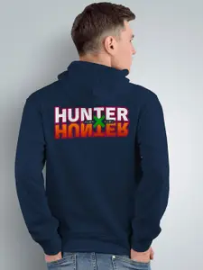 Crazymonk Hunter X Hunter Anime Printed Hooded Cotton Sweatshirt