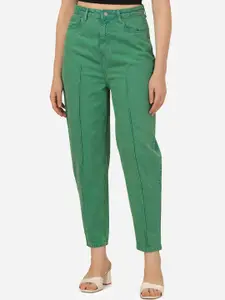 BAESD Women Green Jeans