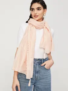 max Embroidered Scarf