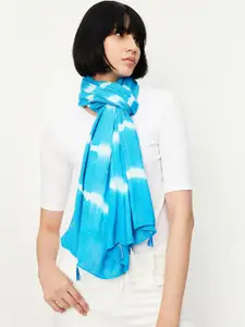 max Striped Sequinned Scarf