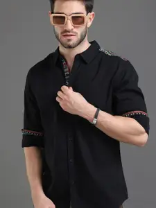 HERE&NOW Slim Fit Cotton Casual Shirt