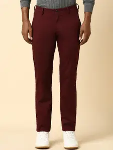 Allen Solly Men Slim Fit Mid-Rise Chinos Trousers