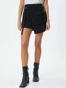 Koton Mid Rise Straight Mini Skirt