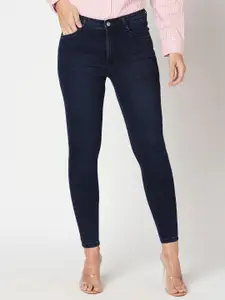 Kraus Jeans Women Skinny Fit High-Rise Stretchable Jeans
