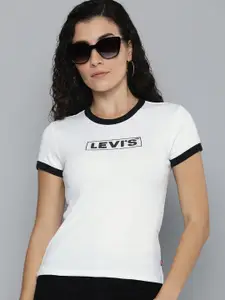 Levis Brand Logo Printed Slim Fit T-shirt