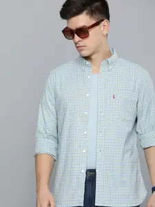 Levis Slim Fit Checked Casual Shirt