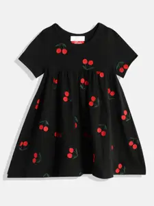 METRO KIDS COMPANY Girls Embroidered A-Line Dress